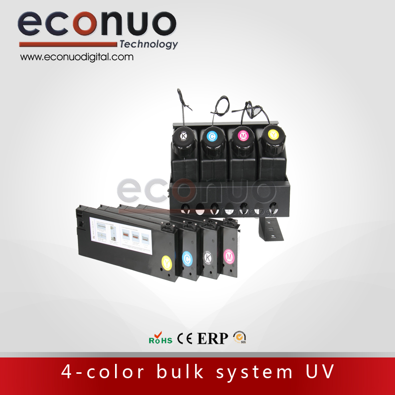 ECS1052 散装墨水四色组合 UV ECS1052 4-color bulk system UV