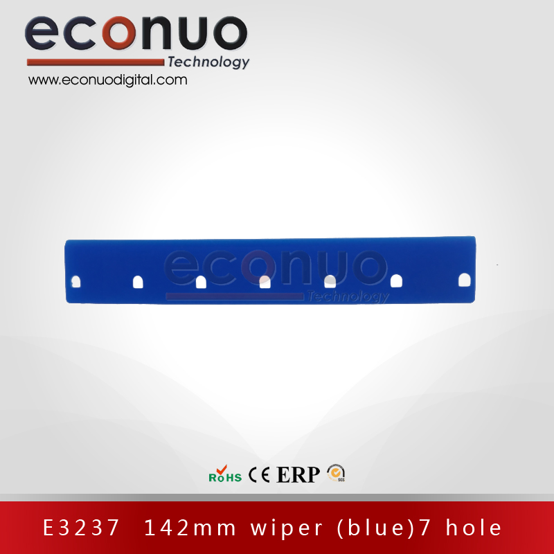 E3237  142mm wiper (blue) 7 hole E3237 142MM 刮片 （蓝）七孔
