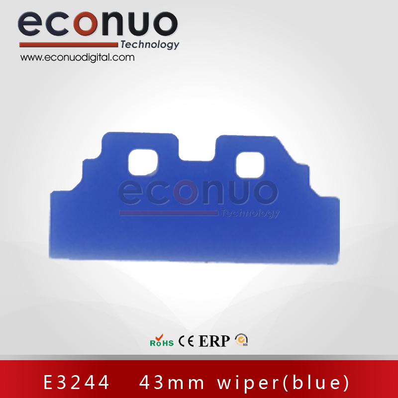E3244   43mm wiper(blue)  E3244 43MM 刮片（蓝）