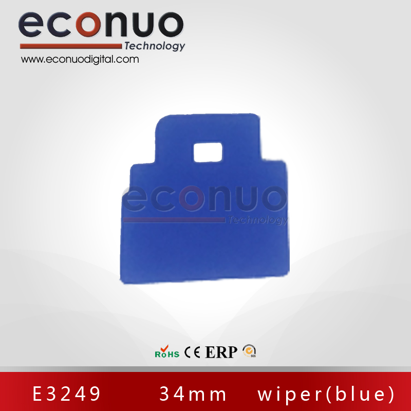E3249      34mm   wiper(blue) E3249 34mm 刮片（蓝）