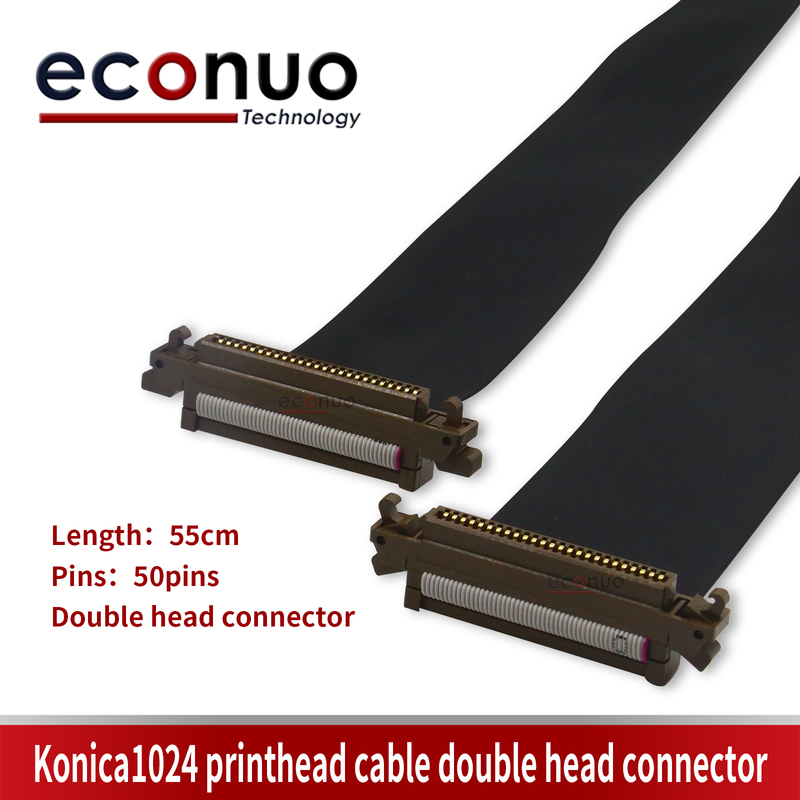 E10102  printhead cable double head connector 50pins 55cm