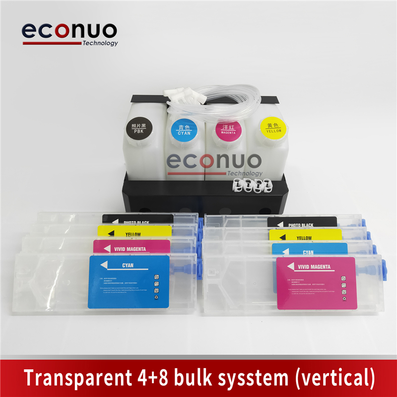 ECS1014-2 Transparent 4+8 bulk sysstem (vertical)