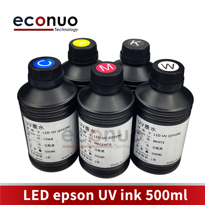 EINK1014-6  LED epson UV ink 500ml