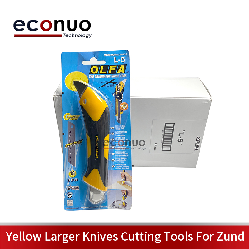 E5001 Yellow Larger Knives Cutting Tools For Zund