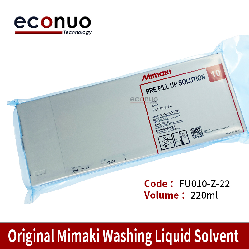  EOM20001-1 Mimaki Washing Liquid Solvent FU010-Z-22 220ML